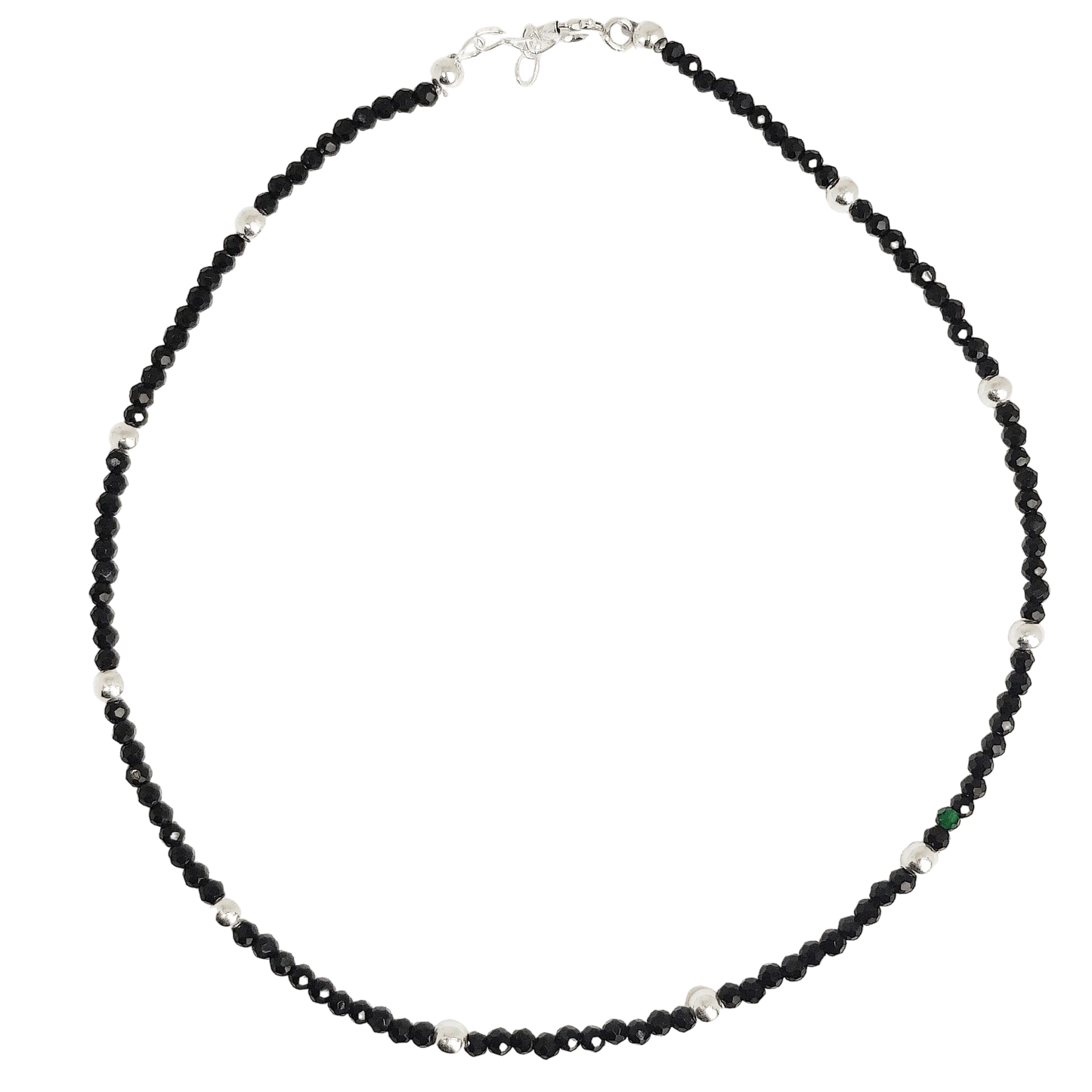 R4 Pearl Silver Anklet for Women - Rivansh