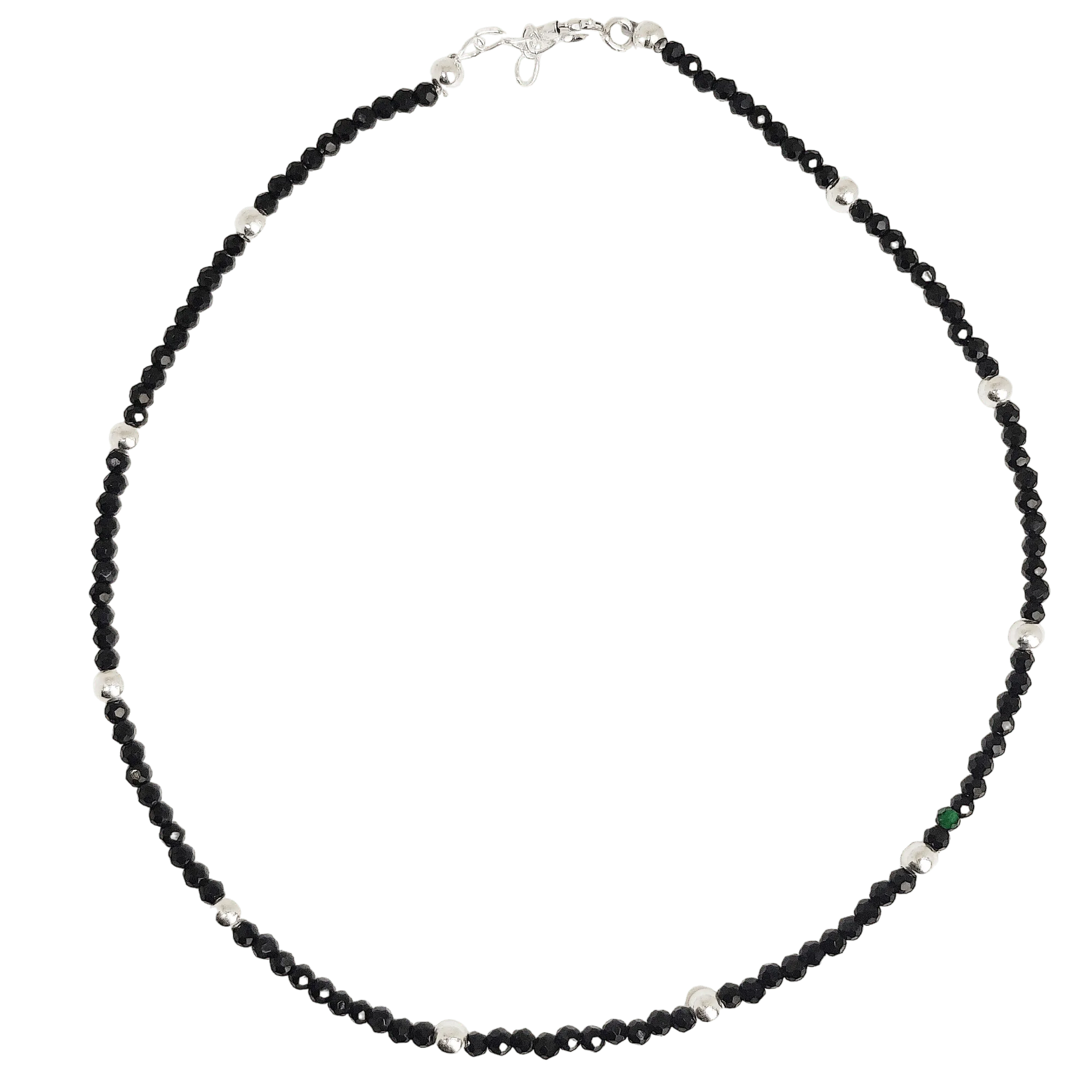 R4 Pearl Silver Anklet for Women - Rivansh