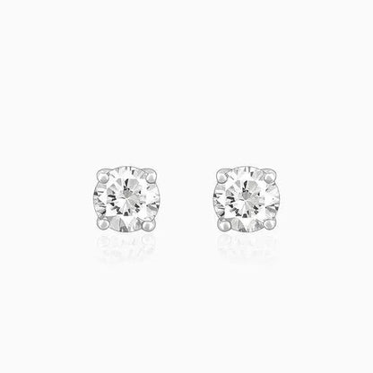 Solitaire Silver Earrings for Men/Women | Rivansh Jewels | 925 Sterling Silver Jewelry Store | Rivansh.co | Luxury Sterling Silver Jewellery Online