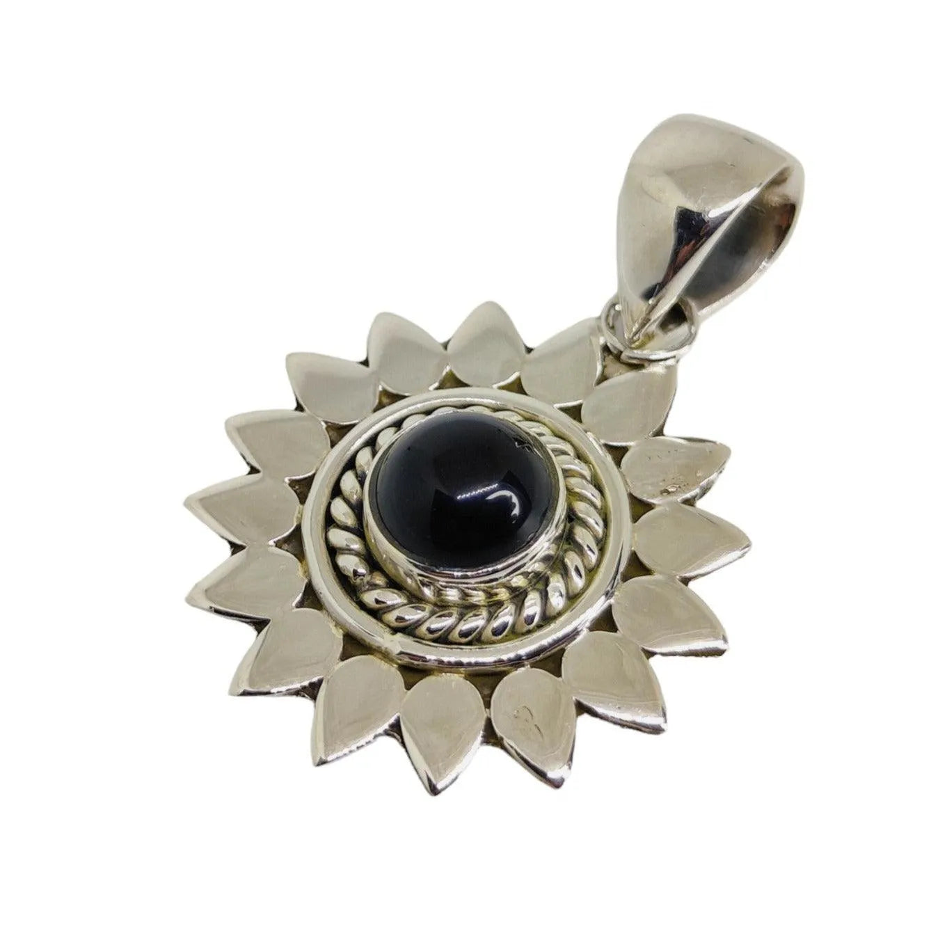 Sun Silver Pendent For Women - Rivansh