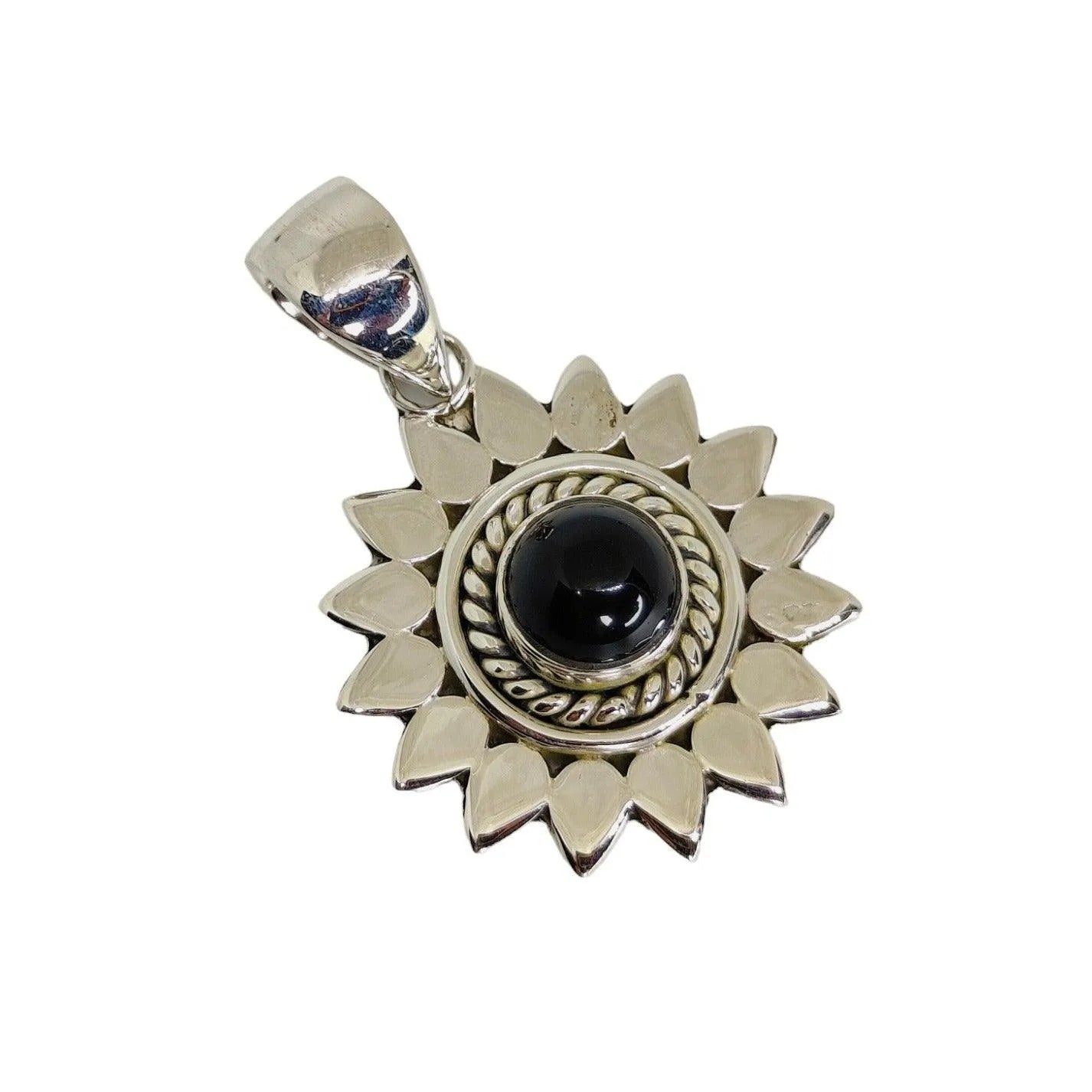 Sun Silver Pendent For Women - Rivansh