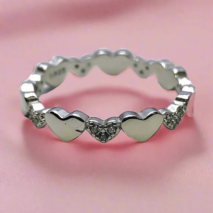 The Heart of Diamonds- Ring for Women