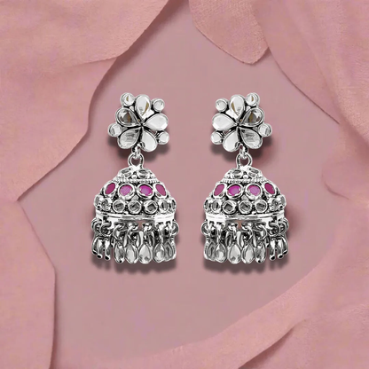 Timeless Jhumkas in Silver for Women