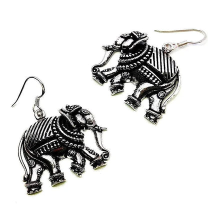 Traditional Elephant Earrings for Women - Rivansh