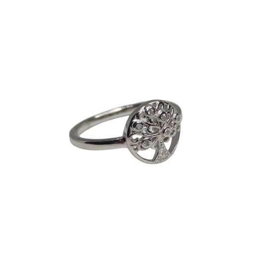 Tree Sterling Silver Ring for Girls/Women | Rivansh Jewels | 925 Sterling Silver Jewelry Store | Rivansh.co | Luxury Sterling Silver Jewellery Online