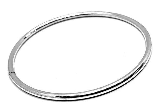 Unisex Silver Bangle/Kada - Rivansh